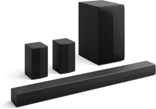 Soundbar met subwoofer 5.1 kanaals systeem zwart