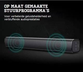 Soundbar Met Subwoofer Bluetooth Usb 3.5mm Met Afstandsbediening