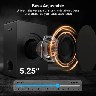 Soundbar met Subwoofer - Home Cinema Systeem