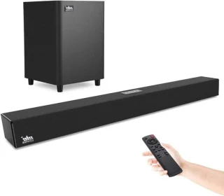 Soundbar met subwoofer - home theater systeem - 38 inch - zwart