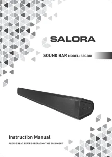 Soundbar met subwoofer