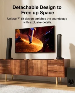 Soundbar met subwoofer