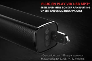 Soundbar met subwoofer