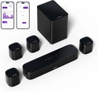 Soundbar met subwoofer voor tv