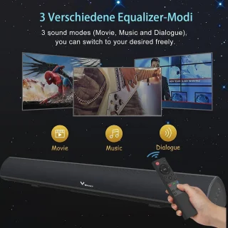 Soundbar met subwoofer