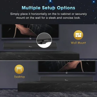Soundbar met subwoofer