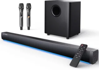 Soundbar met subwoofer - zwart