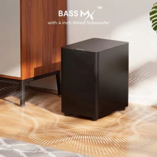 Soundbar met subwoofer - zwart
