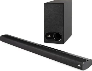 Soundbar met subwoofer zwart