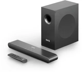 Soundbar met subwoofer Zwart