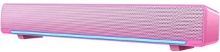 Soundbar mini luidspreker 32 cm roze