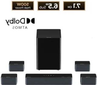 Soundbar MX met draadloze subwoofer – 7.1 kanaals