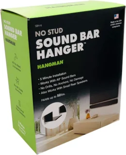 Soundbar ophangsysteem muurbeugel zwart