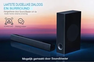 Soundbar PC 50 cm zwart