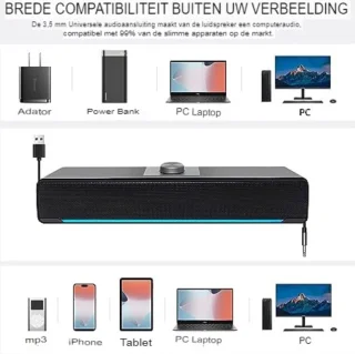 Soundbar pc 6x32x6 cm