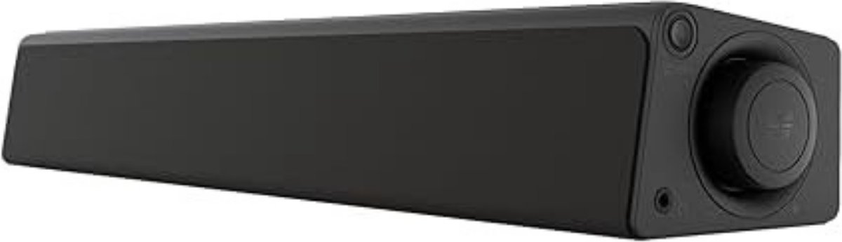 De Soundbar PC zwart 41x8,2x6,3 cm in één oogopslag