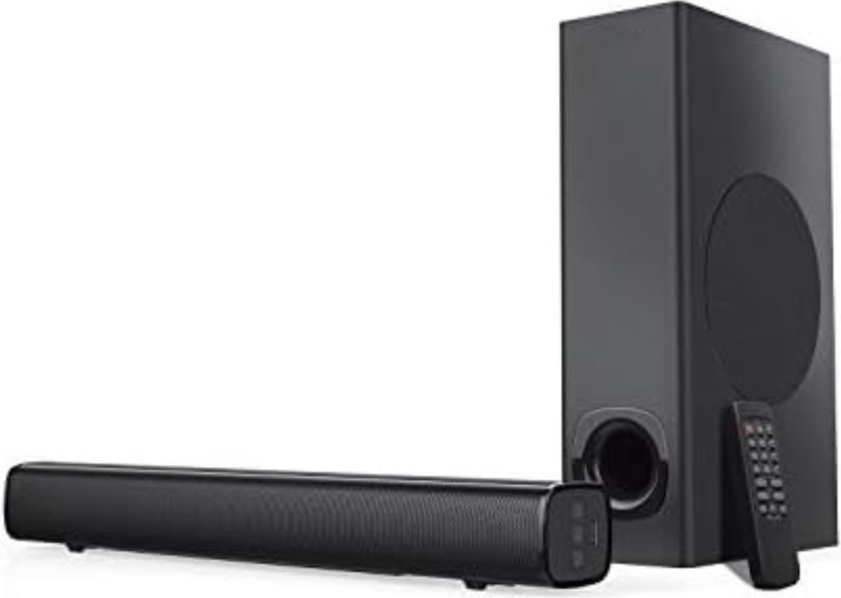 De Soundbar Pc Zwart 59x16,6x40 cm in één oogopslag