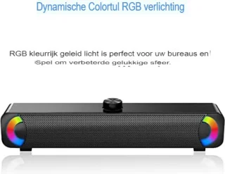 Soundbar PC Zwart 9x39x19 cm
