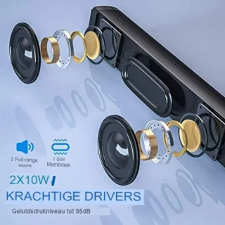 Soundbar PC Zwart
