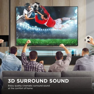 Soundbar Subwoofer 100W Zwart