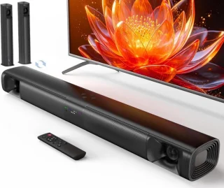 Soundbar systeem 2.0 zwart