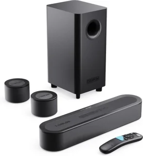 Soundbar systeem - 40.5 cm - zwart