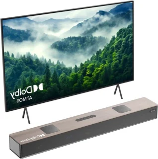 Soundbar systeem 84 cm houtkleurig