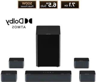 Soundbar thuisbioscoopsysteem met subwoofer