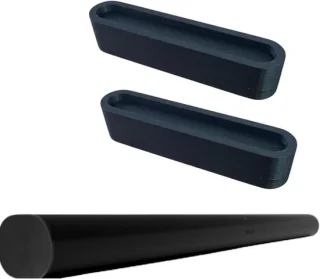 Soundbar verhogers en speaker voetjes - zwart