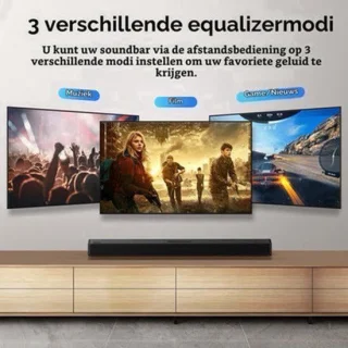 Soundbar voor tv - ABS en PVC