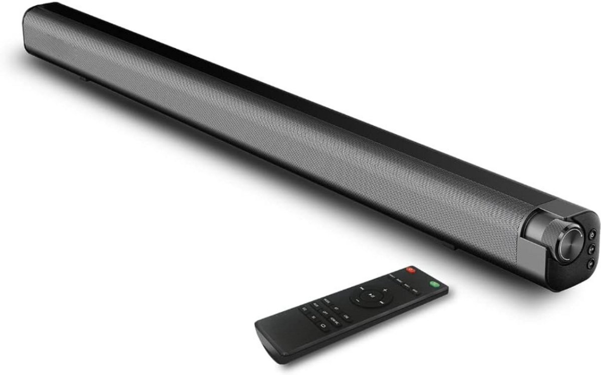 De Soundbar Voor TV Compact Bluetooth Met Afstandsbediening in één oogopslag