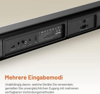 Soundbar Voor TV Compact Bluetooth Met Afstandsbediening