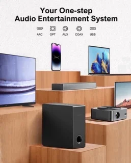 Soundbar voor tv met subwoofer