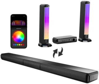 Soundbar voor TV met subwoofer - Zwart