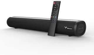 Soundbar voor tv, zwart