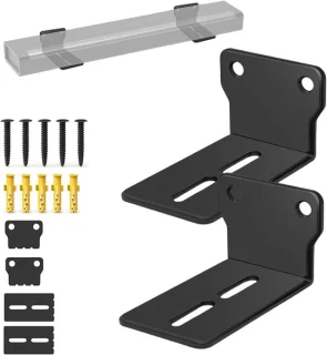 Soundbar-wandhouders, 2 stuks, 9 x 6 x 4,5 cm