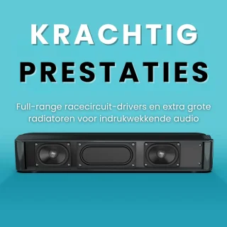 Wat vinden we goed aan de Soundbar Zwart