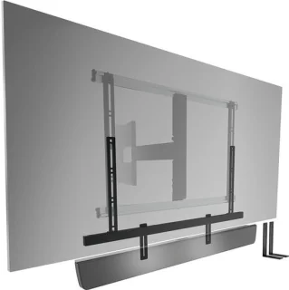Soundbarhouder voor tv-muurbeugels