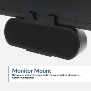Speakerbar voor Monitor
