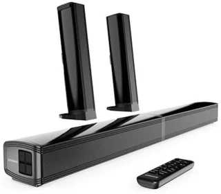 Split soundbar - Zwart