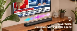 Stemily Soundbar 200W met Subwoofer Bluetooth 5.3
