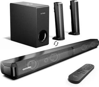 Stemily Soundbar 200W met Subwoofer Bluetooth 5.3