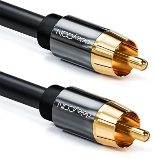 Subwooferkabel 10 meter - cinch/RCA digitale coaxiale kabel
