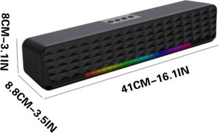 Taajirun Bluetooth 5.0 Soundbar Subwoofer PC Speaker