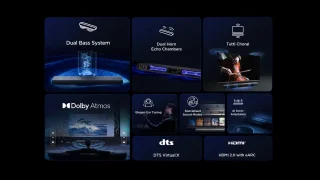 TCL S45H All In One Dolby Atmos Soundbar