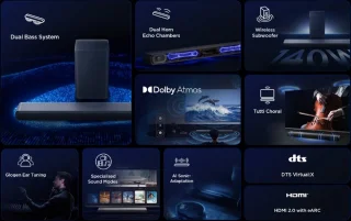 TCL S55H 2.1 Dolby Atmos Soundbar