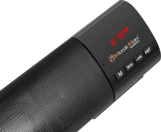 Technaxx Musicman BT-X54 Mini-Soundbar Zwart