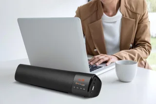 Technaxx Musicman BT-X54 Mini-Soundbar Zwart