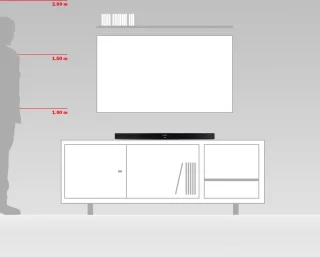 Teufel CINEBAR 11 2.1 Soundbar Zwart