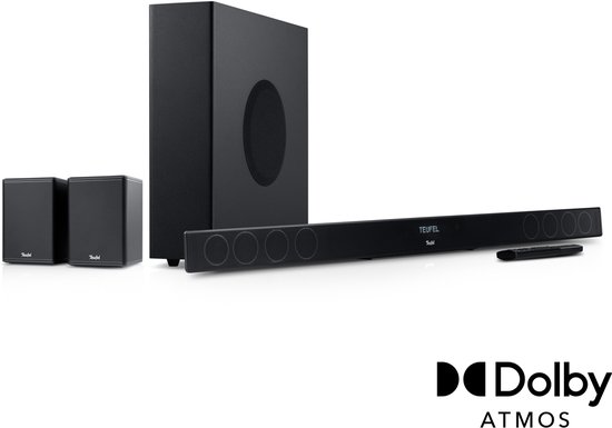 Teufel CINEBAR 11 4.1 soundbar set zwart